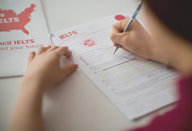 IELTS preparation with study plans, writing feedback, and speaking strategies for higher band scores.